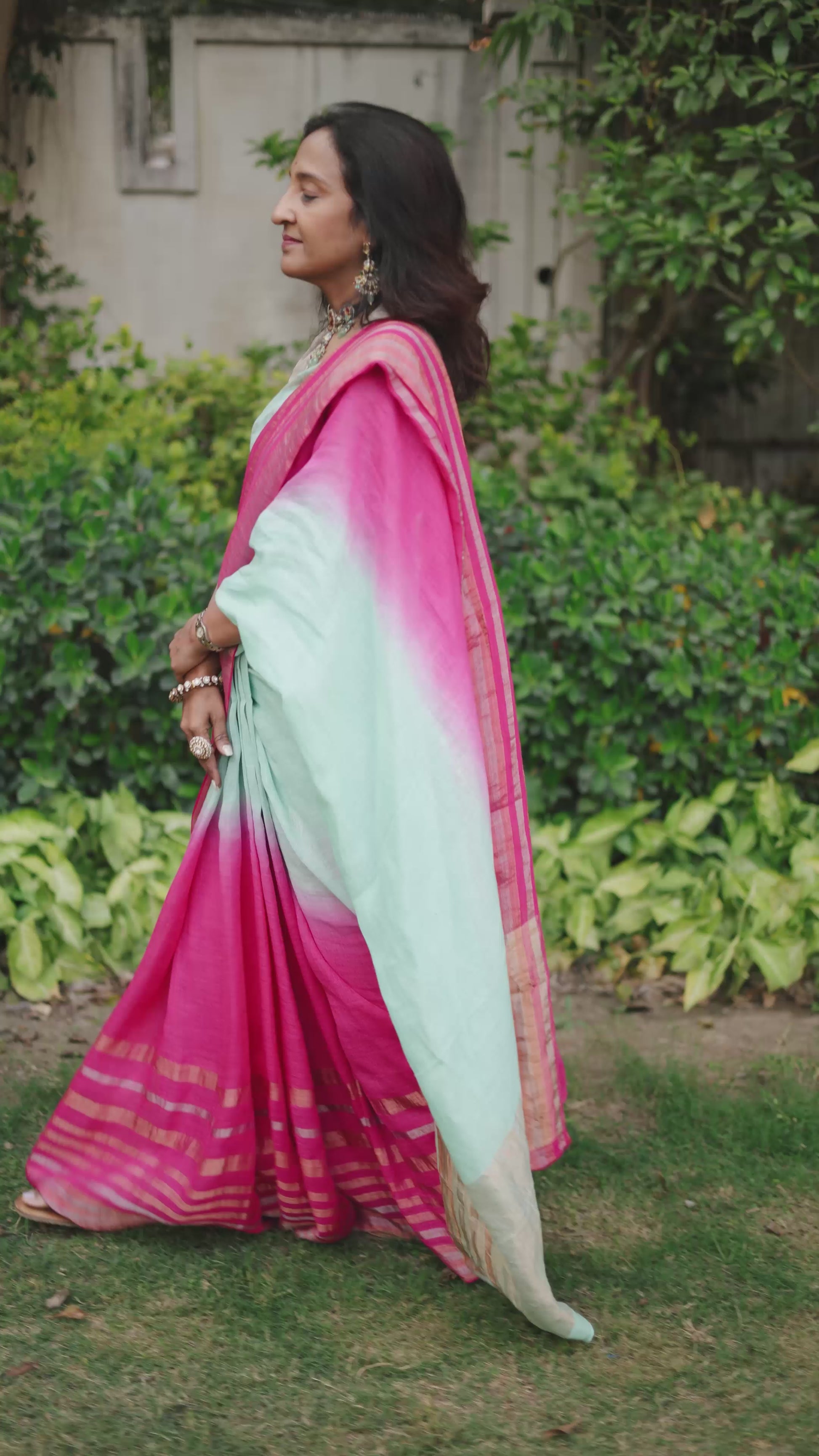 Ombre - Pink/Teel Blue